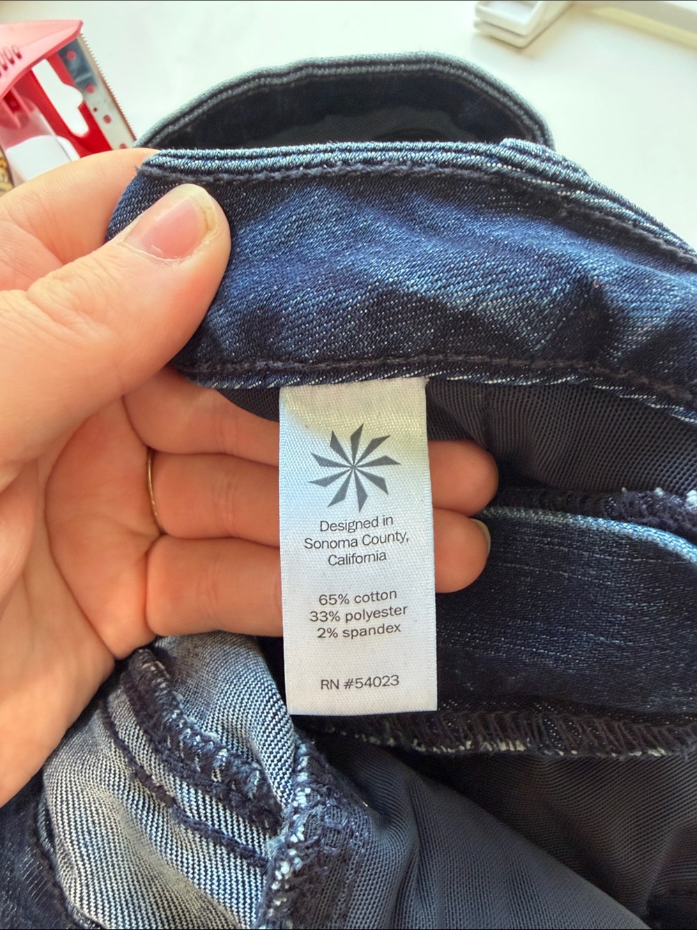 Athleta Women's Dark Indigo Skinny Jeans 8 - Picture 7 of 7
